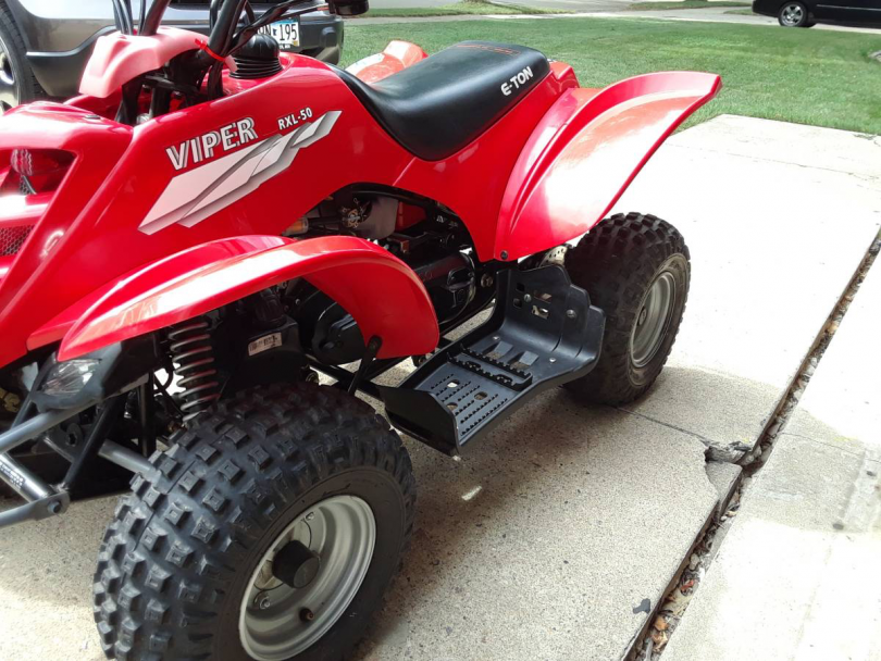 18AF57E1 B7B1 4BD5 8E8C CC04BBC0FF12 810x608 2003 E Ton Viper RXL 50 Quad for Sale