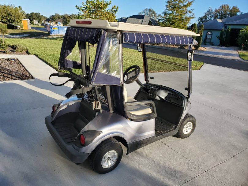 00D0D i7NXr48DsG7z 1320MM 1200x900 1 810x608 2008 Yamaha YDRE electric golf cart in excellent condition