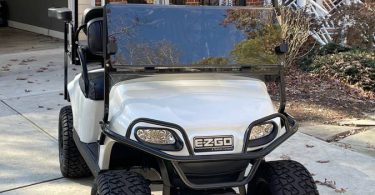 00T0T fsPrEOHGV5fz 0t20CI 1200x900 375x195 2014 EZ GO TXT 48v lifted Golf Cart for sale