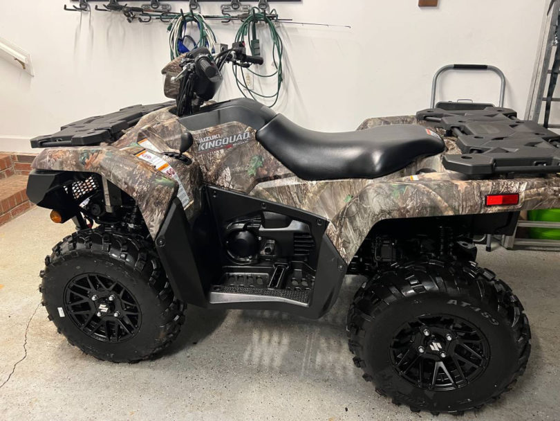 FA73E177 F59C 40D8 A103 F467400EBF45 810x608 2022 Suzuki Kingquad 500 4x4 Camo ATV for Sale